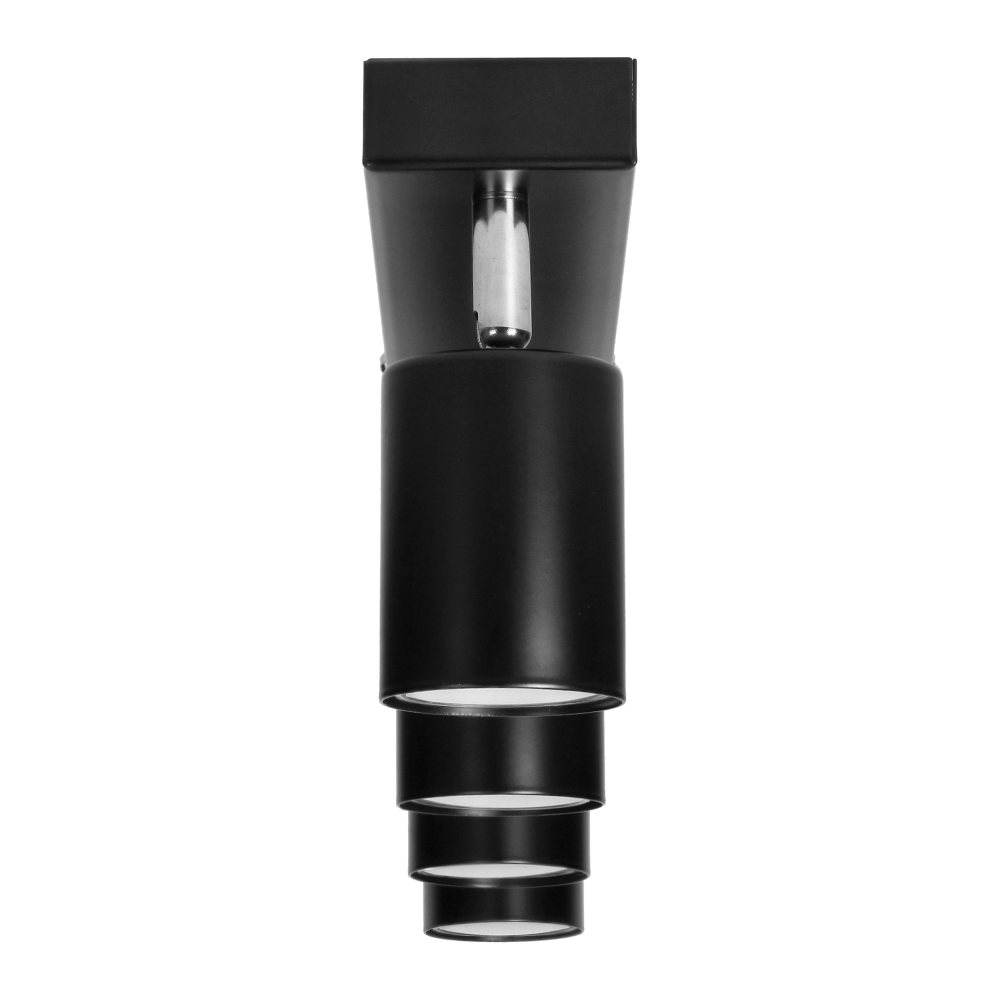 DOA wall and ceiling light, power max. 4x7W, GU10, IP20, black